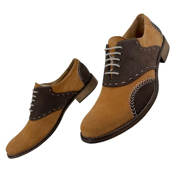 Rangoni Baseball Collection Oxfords Men’s Size 10.5 NWOT - Picture 2 of 9
